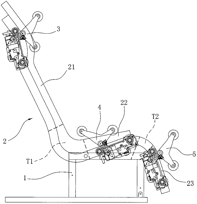 Massage chair with multiple massage cores and running control method for cores