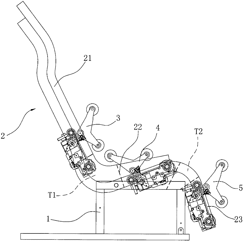 Massage chair with multiple massage cores and running control method for cores