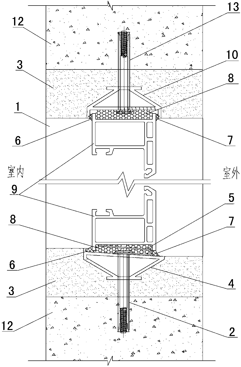 Door window functional-type auxiliary frame, auxiliary frame structure and installing method of functional-type doors and windows