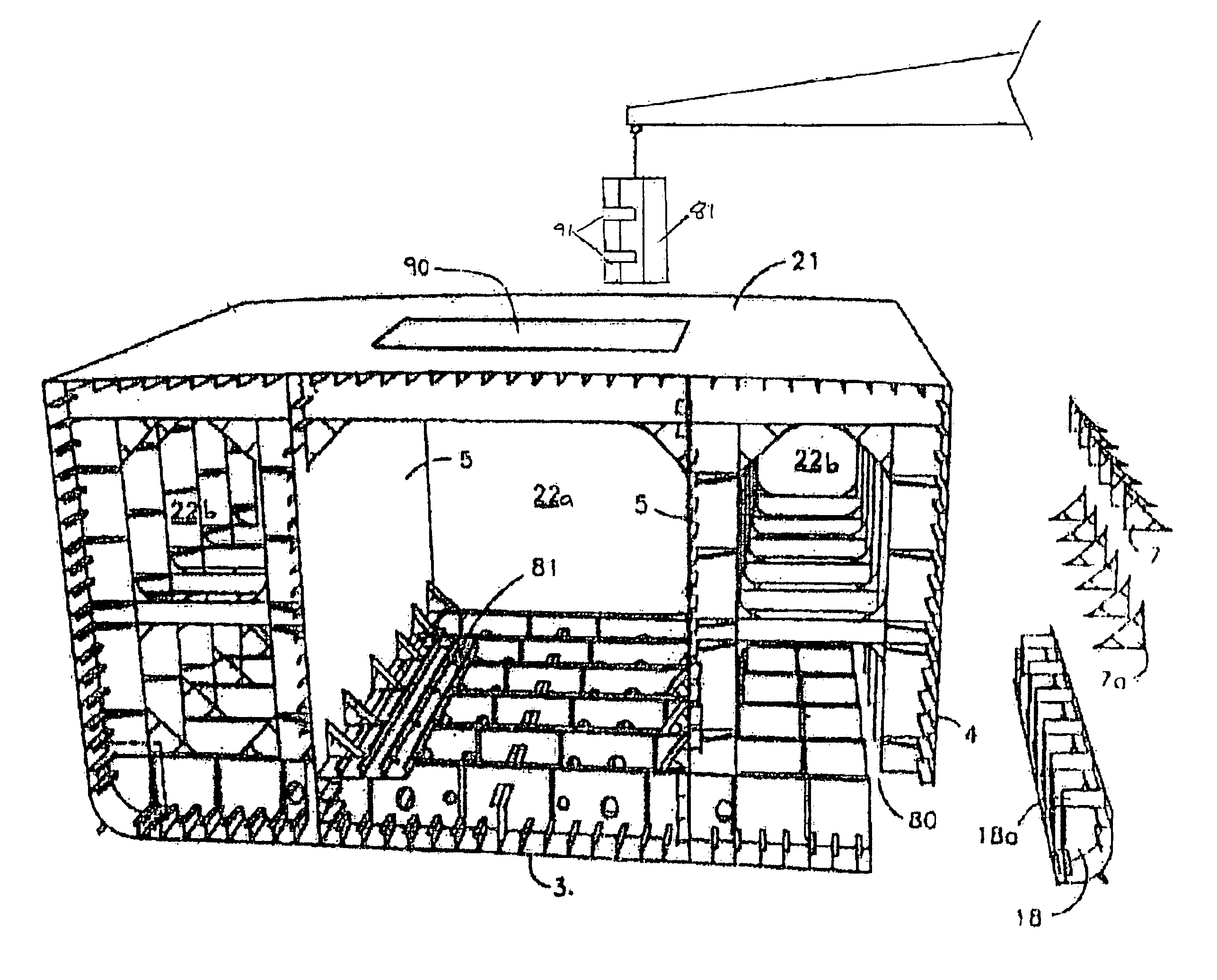 Rebuilt double hull tanker and method of rebuilding an existing single hull tanker into a rebuilt double hull tanker