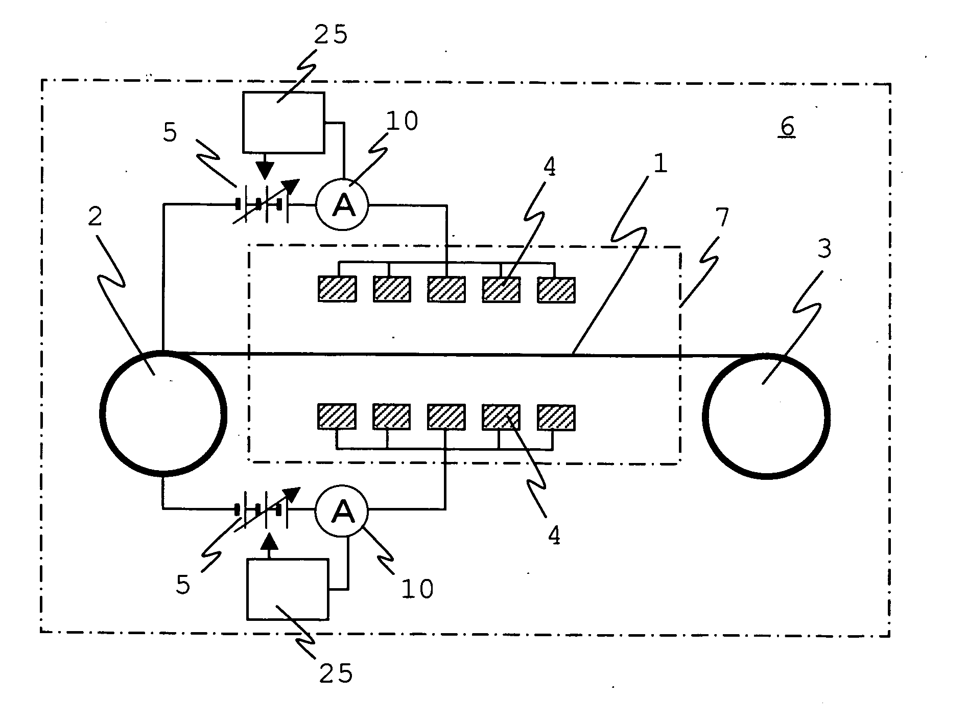 Rechargeable lithium battery containing ion-irradiated carbonaceous material and production thereof