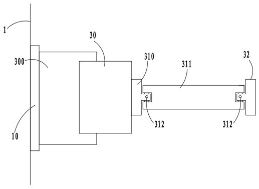 Airplane airfoil static force and vibration combined loading system and method for airplane strength test