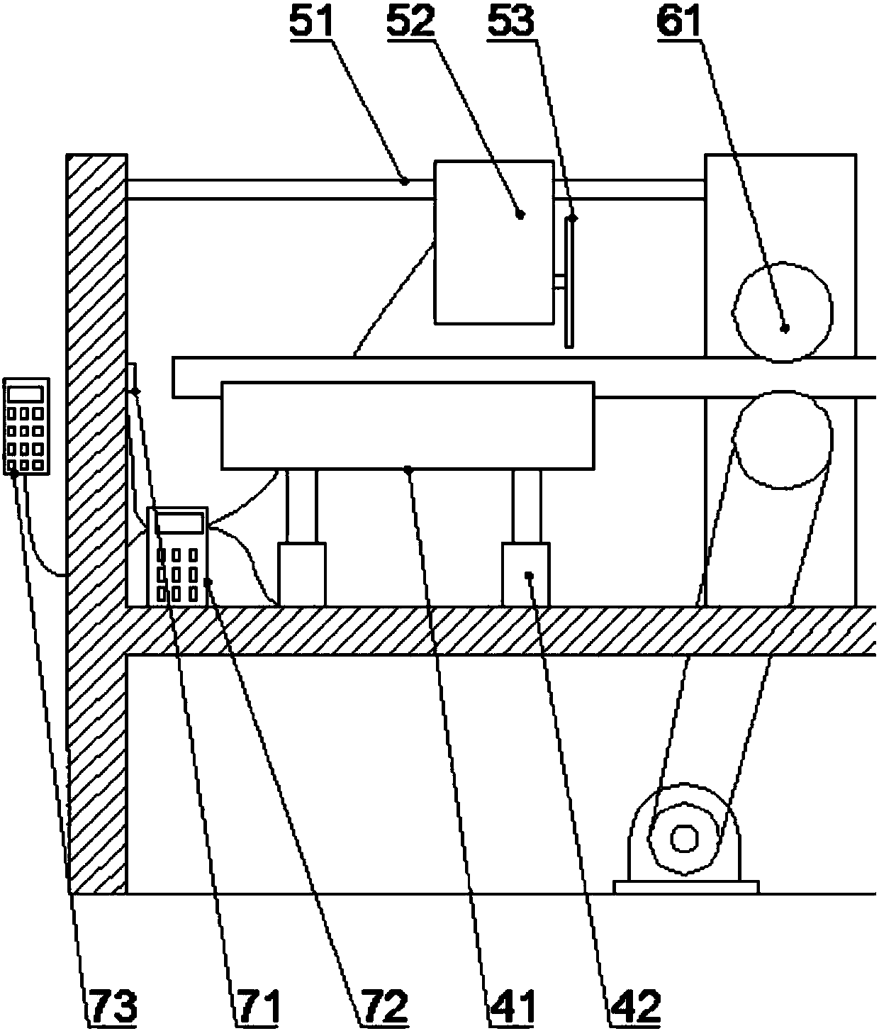 Bar material peeling method capable of accurately breaking materials