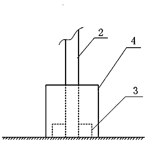 Support for fixing heat collector on built roof