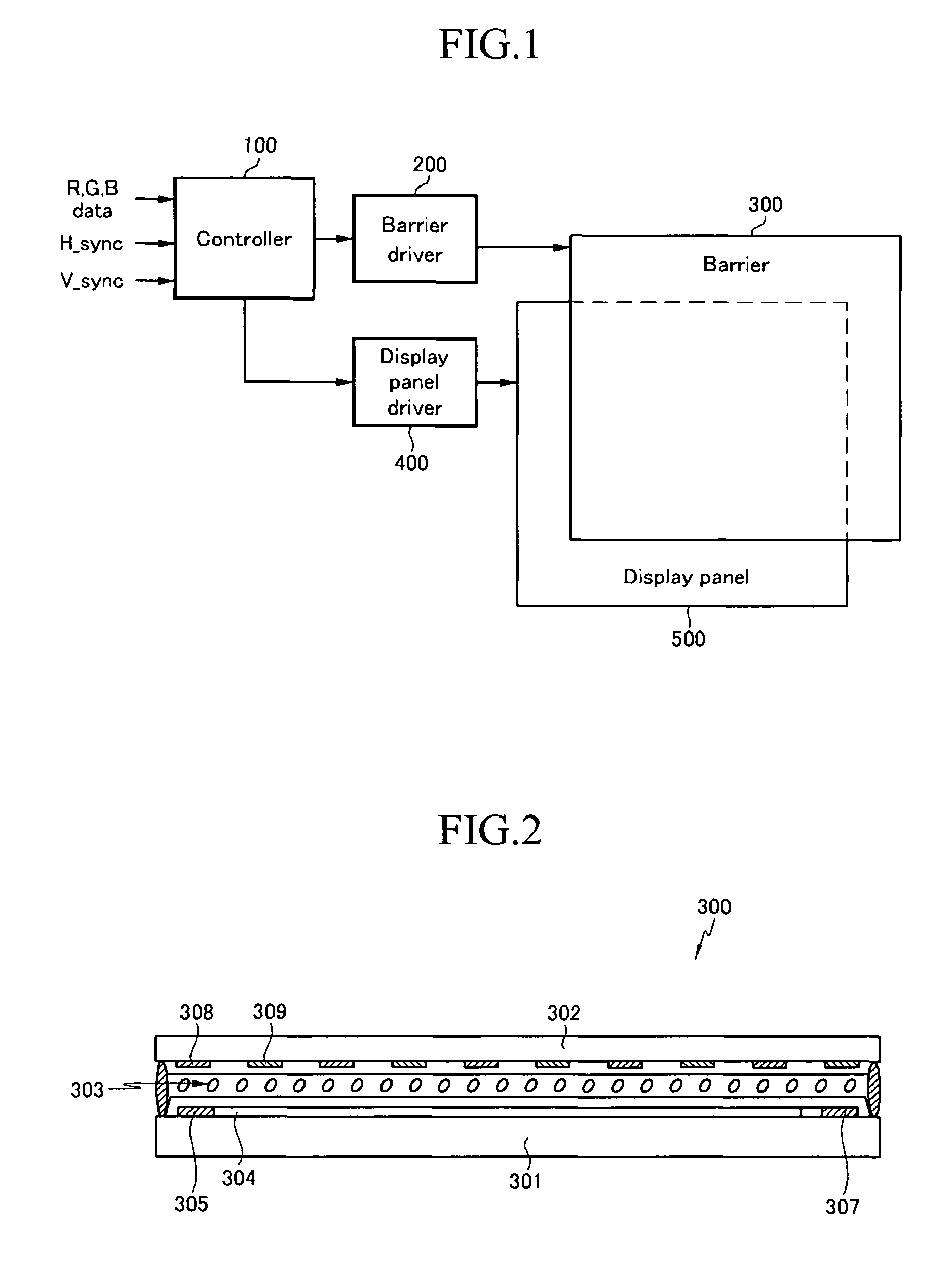 Barrier device, autostereoscopic display using the same and driving method thereof