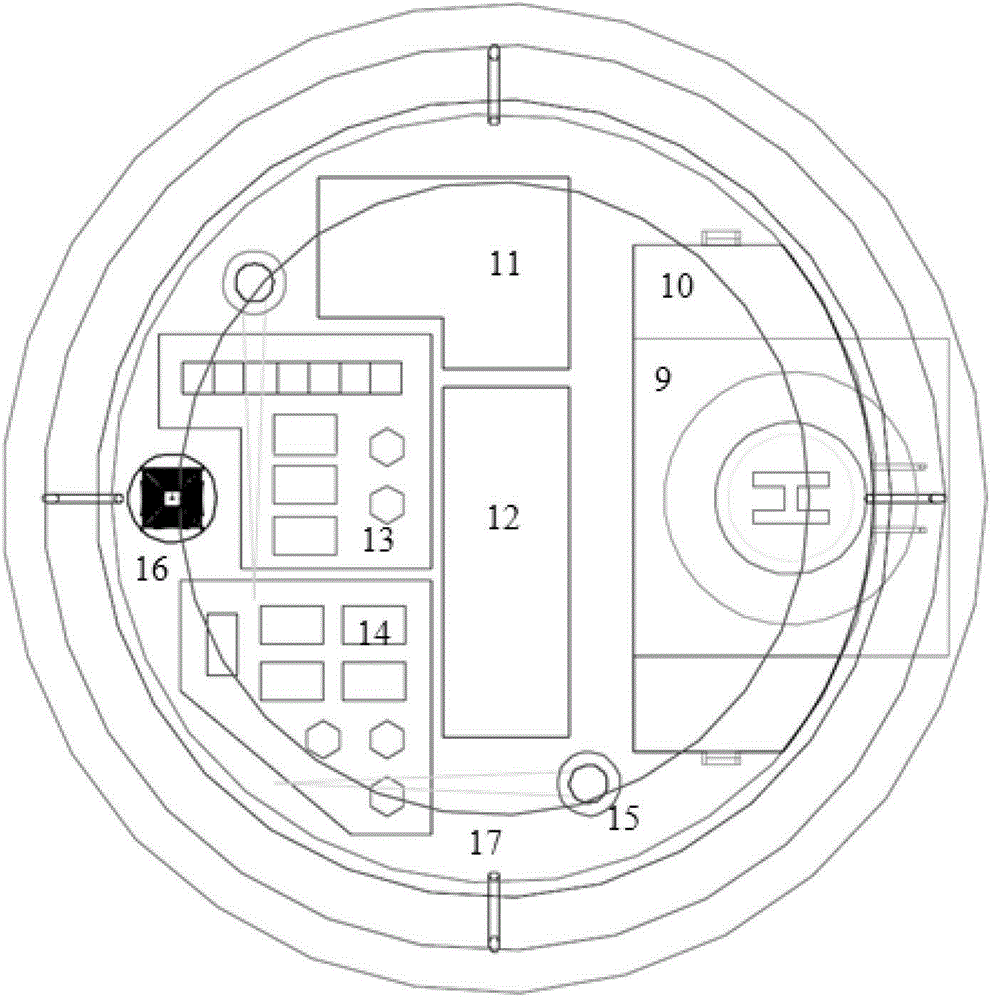 Docking round platform floating production storage system