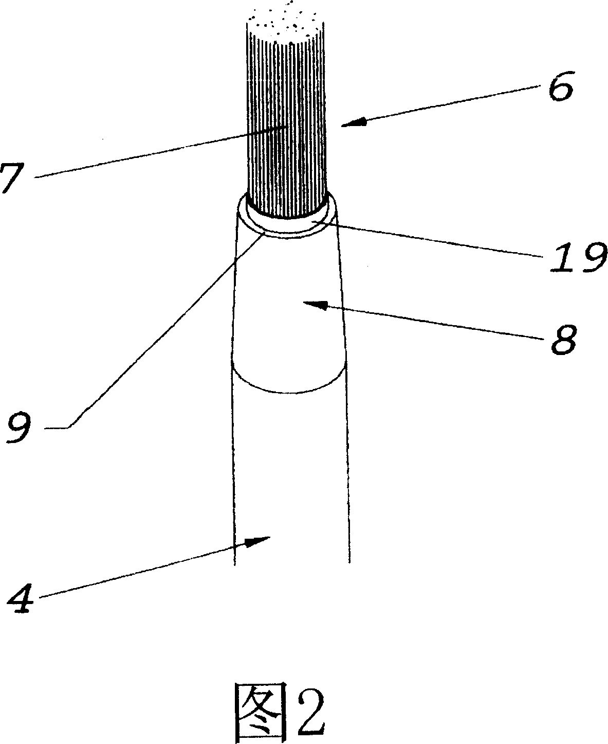 Applicator for cosmetic substances
