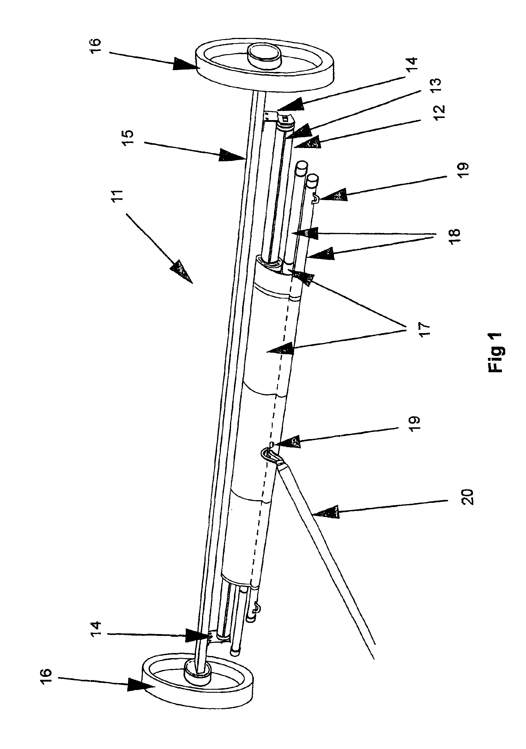 Retractable self rolling blind awning or cover apparatus