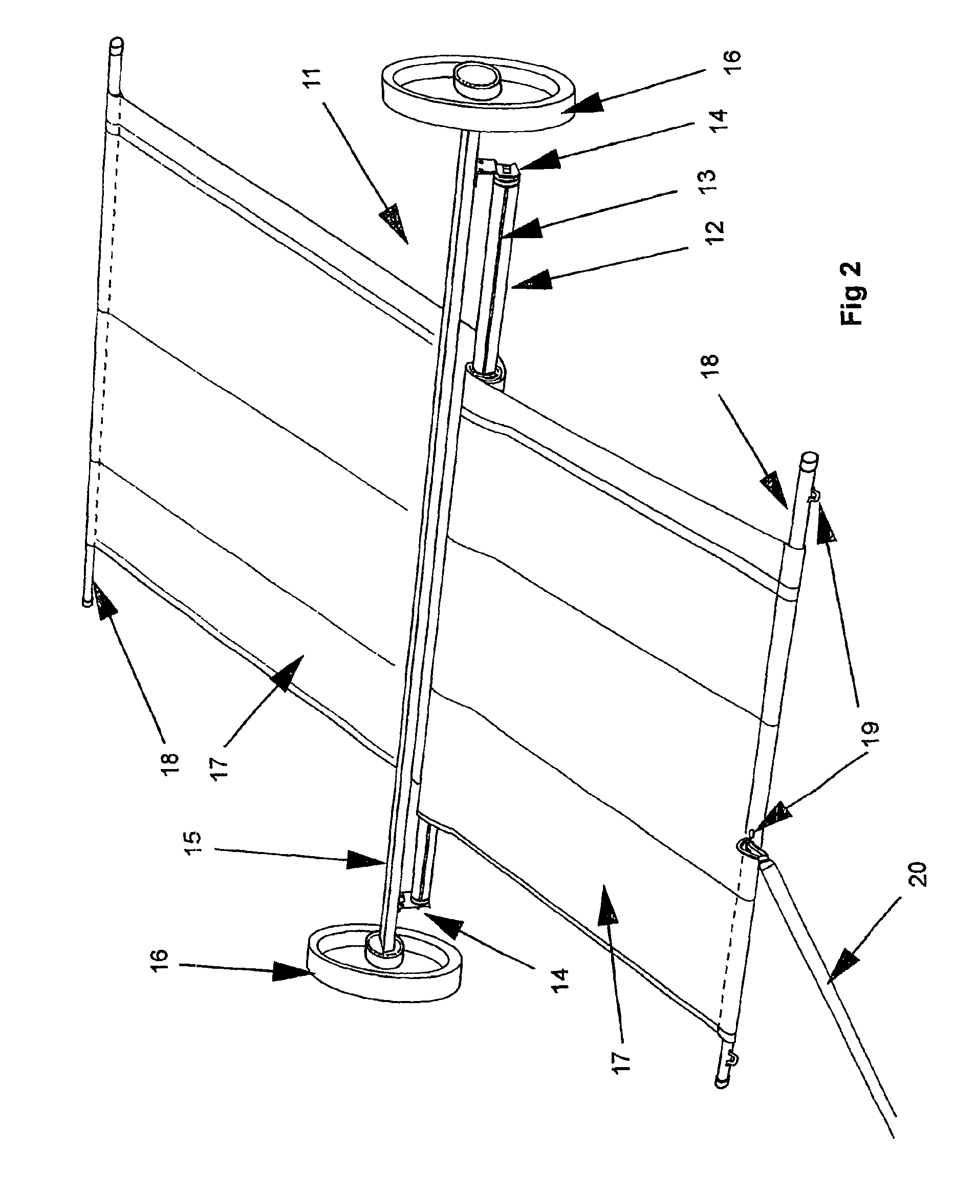 Retractable self rolling blind awning or cover apparatus