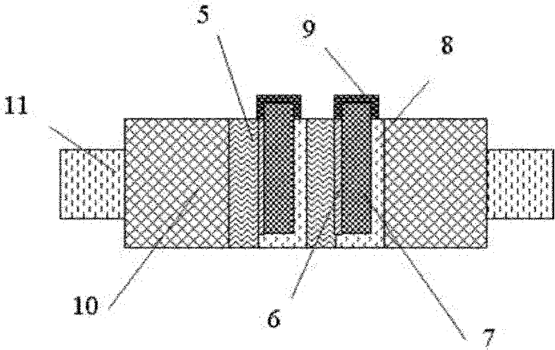 Flexible substrate MEMS technology-based electroencephalogram dry electrode array and preparation method thereof