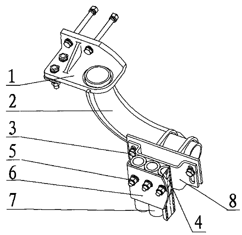 Elastic barrier eliminating device for railway vehicle