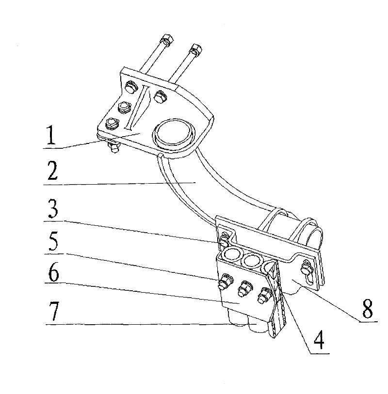 Elastic barrier eliminating device for railway vehicle