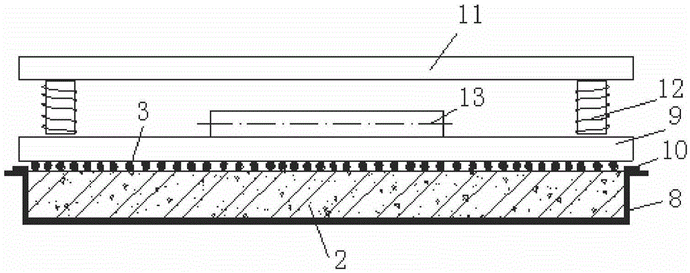 Ballastless track plate and manufacturing method thereof