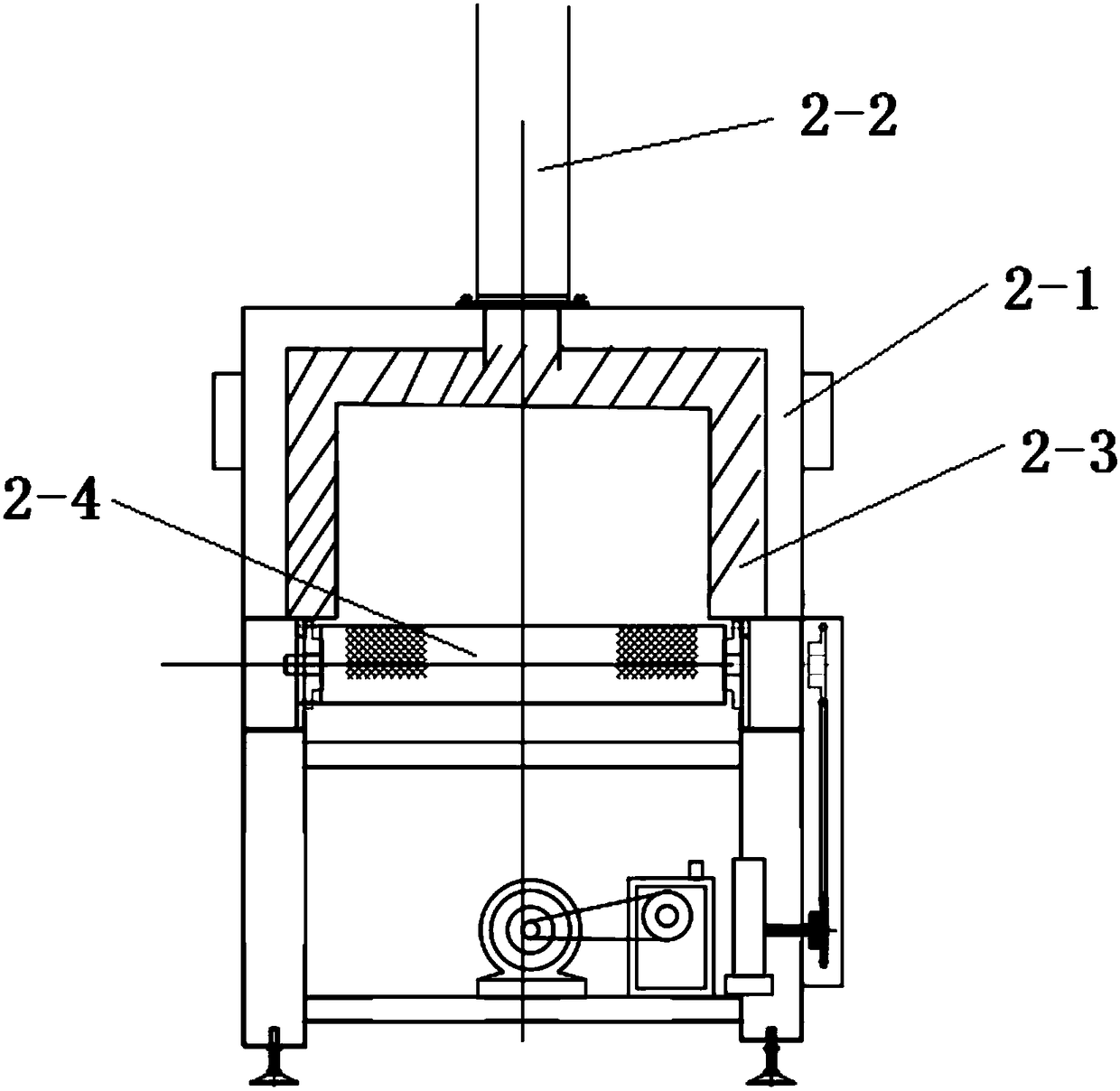 Online labeling production line of non-setting adhesive labels