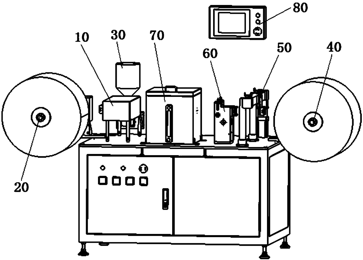 Composite wire rod preparing device