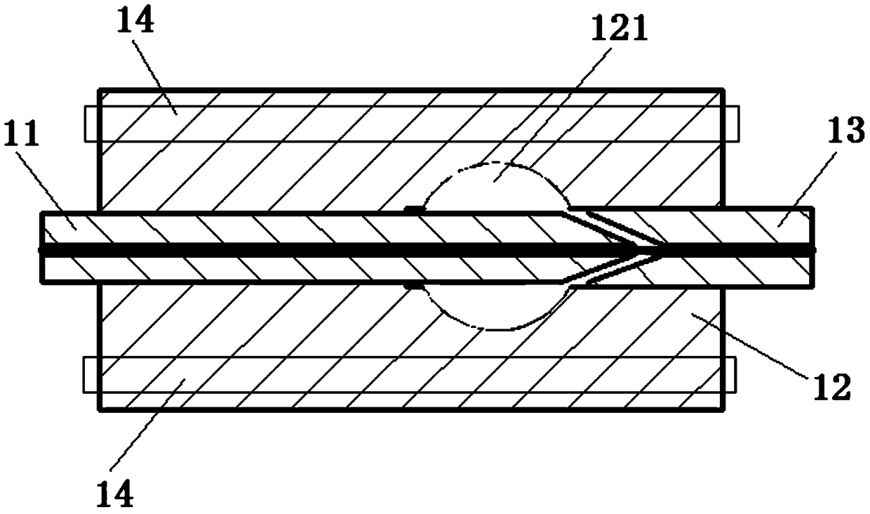 Composite wire rod preparing device