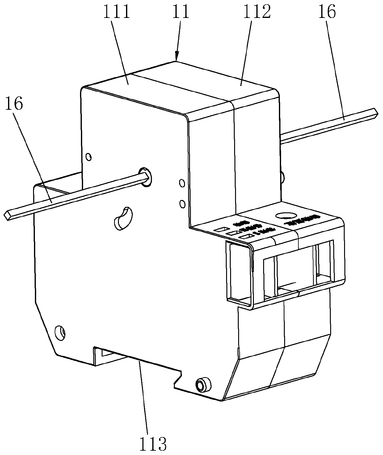 Miniature dual power automatic transfer switch