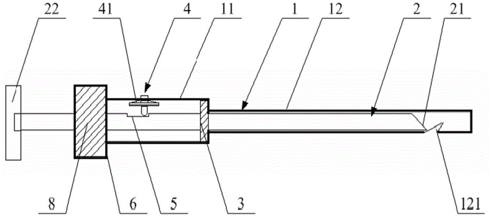 Pleura biopsy needle