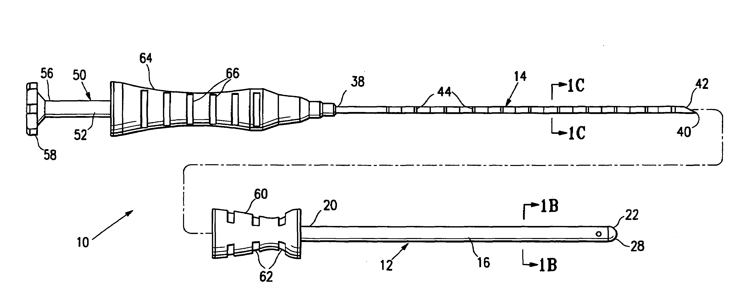 MRI imageable assembly