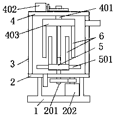 Stirring device for producing calcium phosphate mineral substance