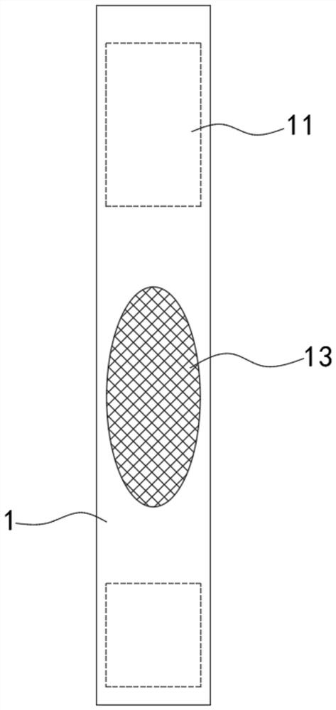 A door handle for preventing cross infection