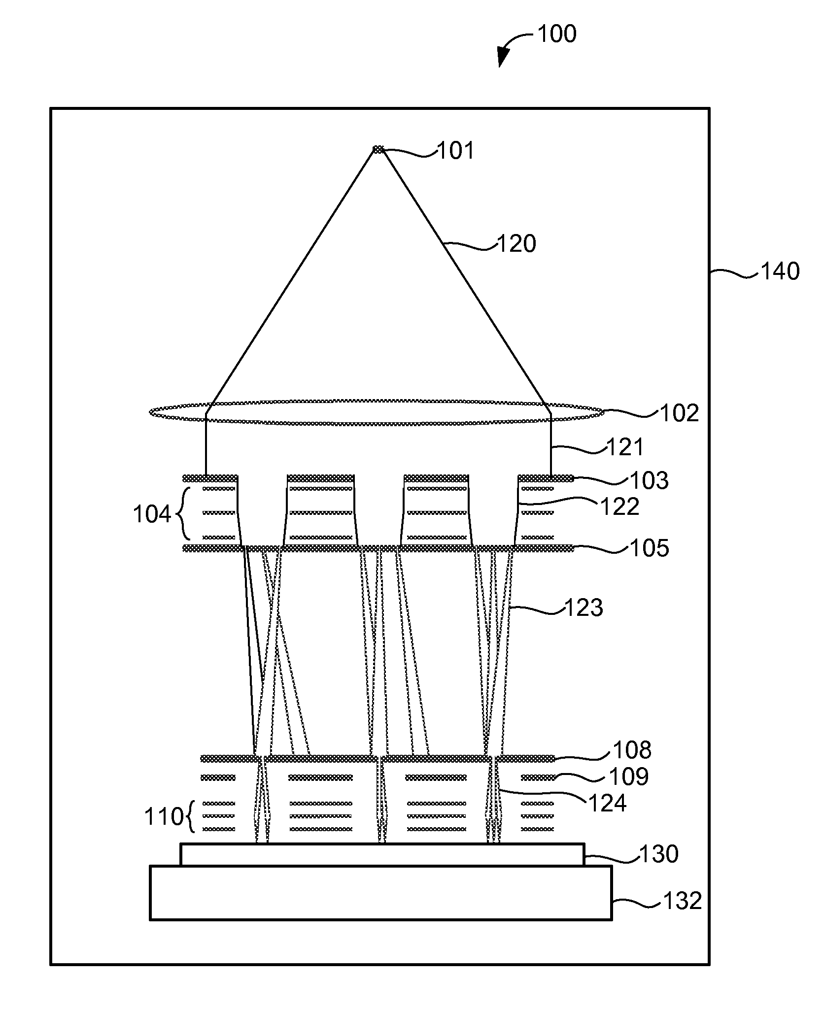 Method and Arrangement for Realizing a Vacuum in a Vacuum Chamber