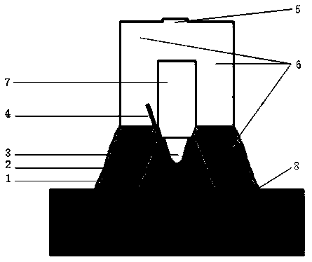 Hollow tungsten electrode TOPTIG welding method