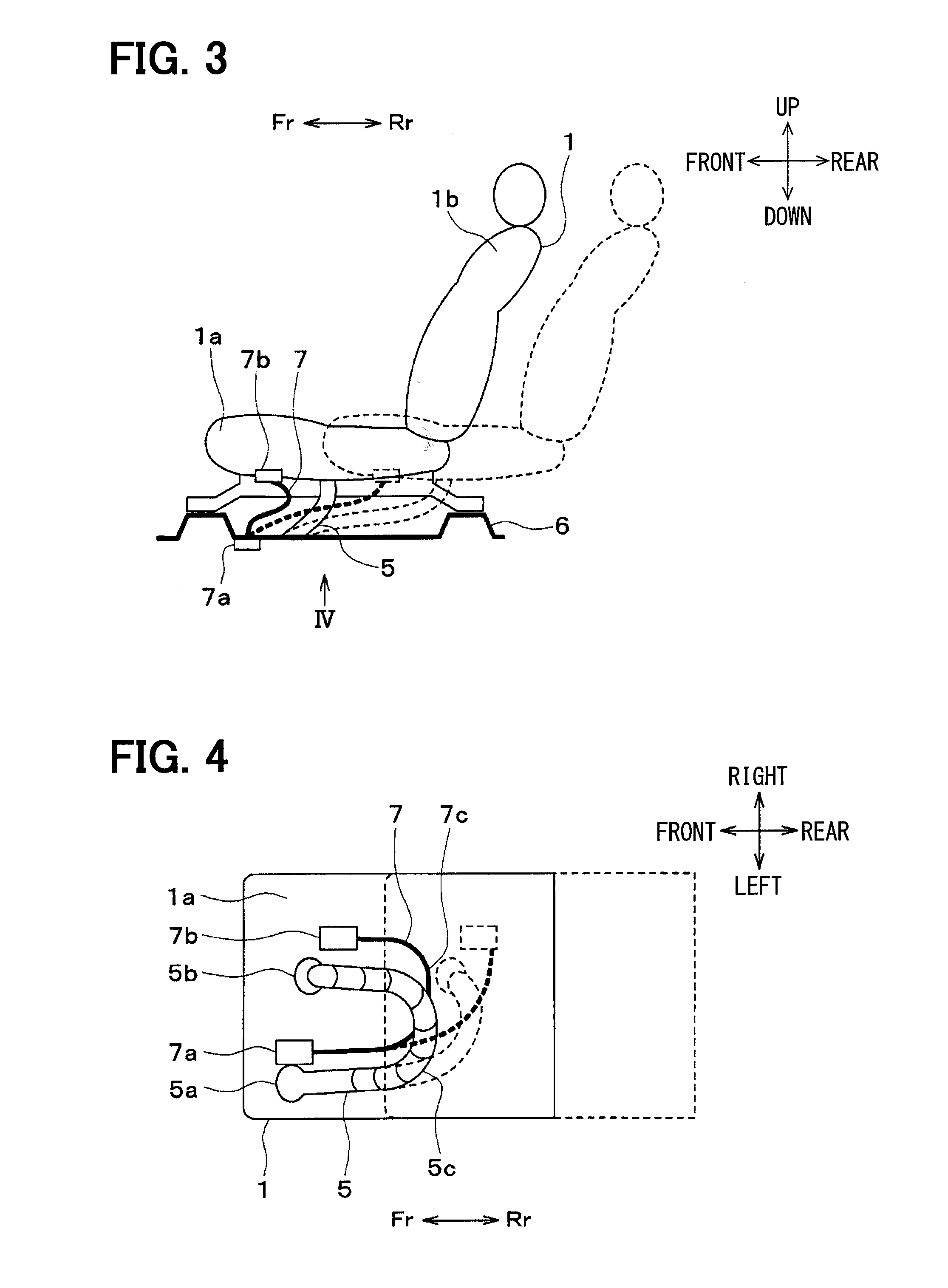 Seat air conditioning device for vehicle