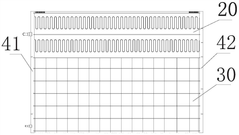 A microchannel heat exchanger