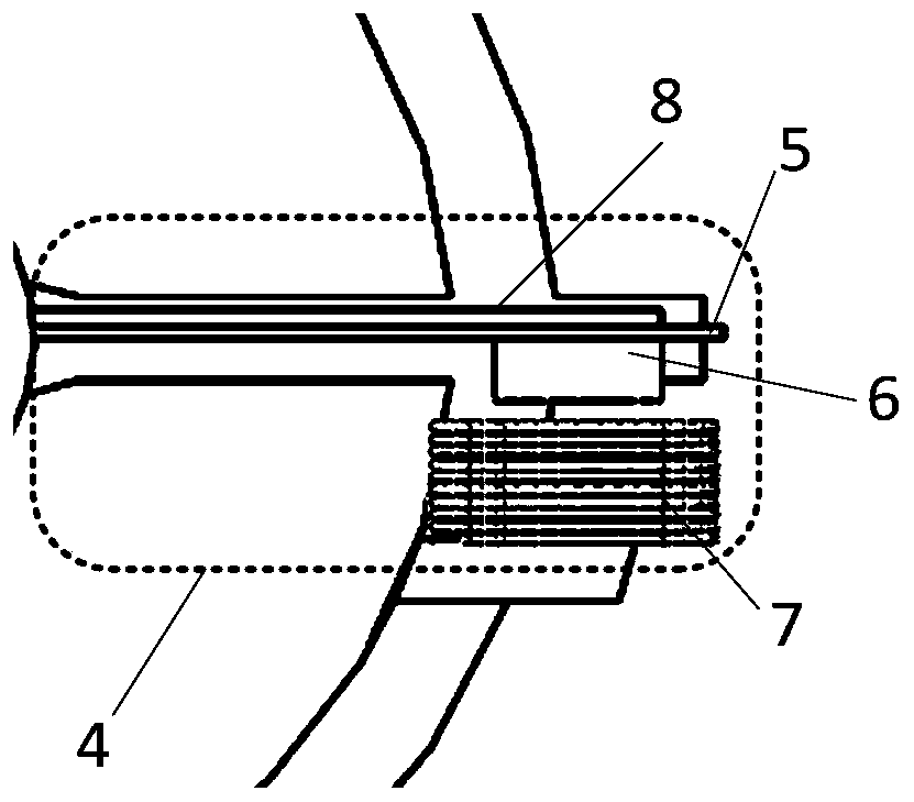 Piezoelectric-electromagnetic coupling up-conversion multidirectional vibration energy harvesting device