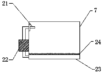 Automatic detection device for appearance of glass tube