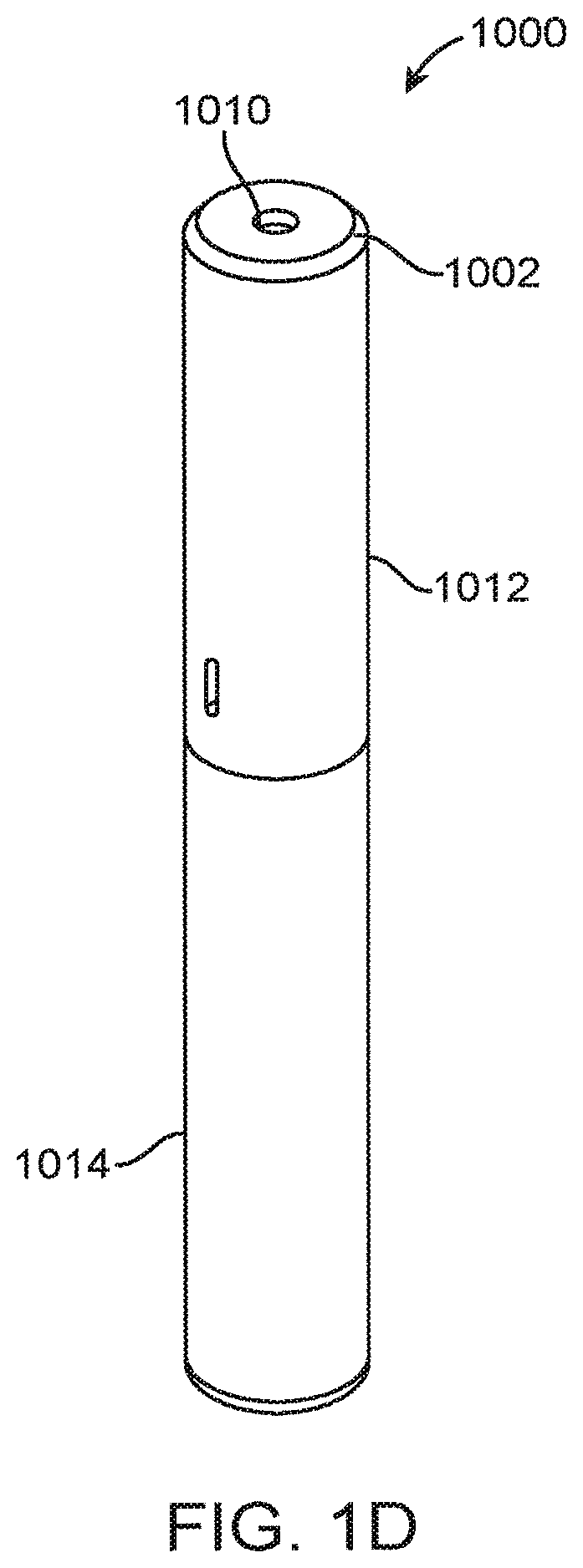 Hand-held inhalable vapor producing device and method