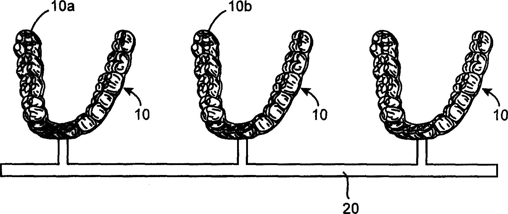 Dental appliance sequence ordering system and method