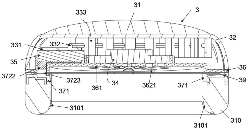 Temperature control earmuff and temperature control earphone thereof