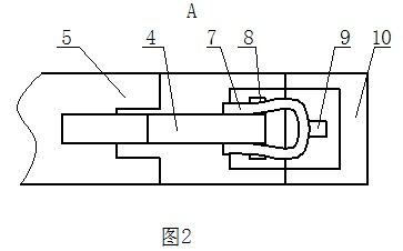 Push-pull device of conductor spacer of overhead wire