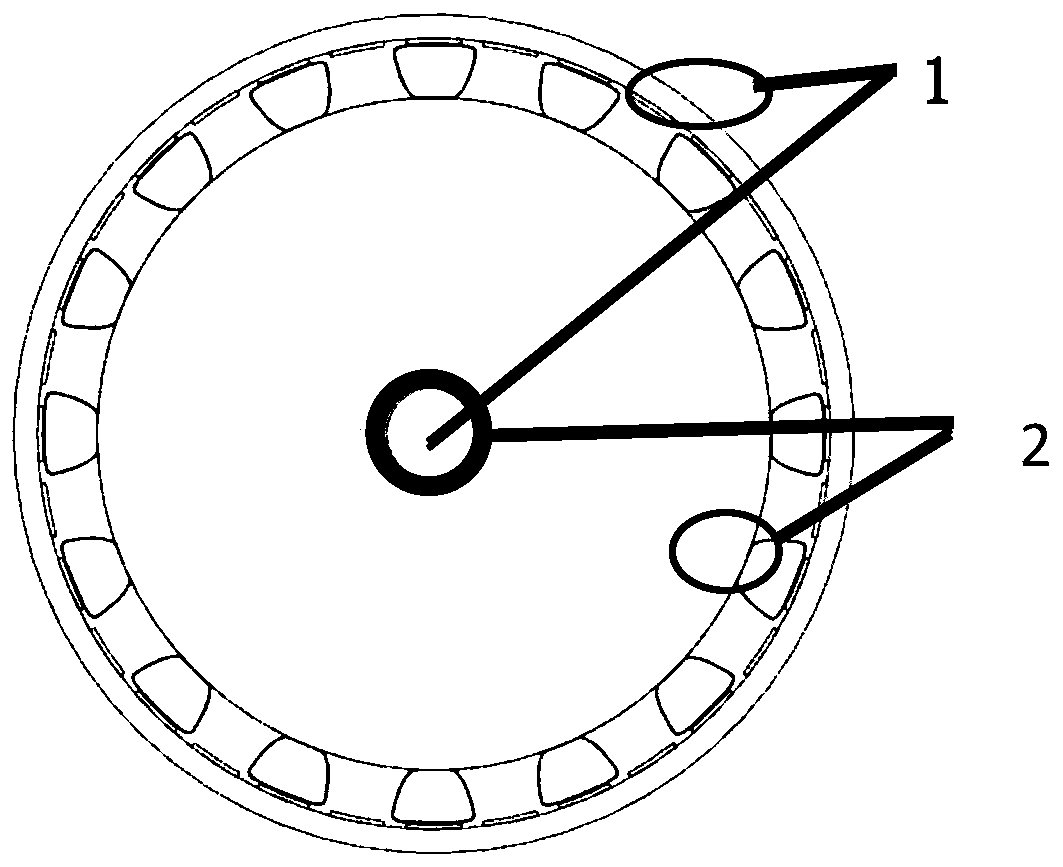 Oscillating friction nano-generator