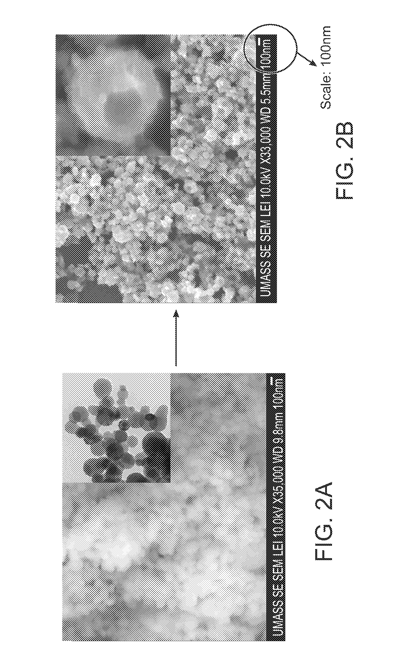 Methods for the fabrication of nanostructures heating elements