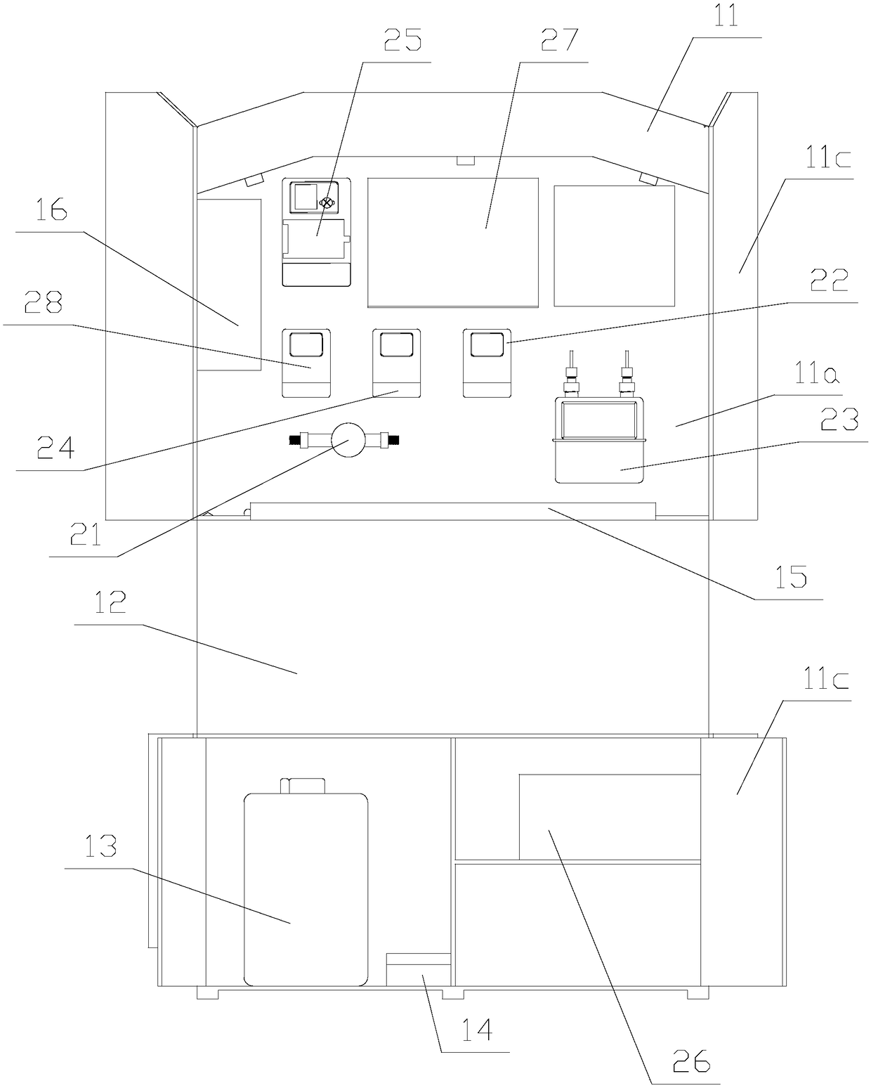 Multi-meter integrated acquisition simulation device