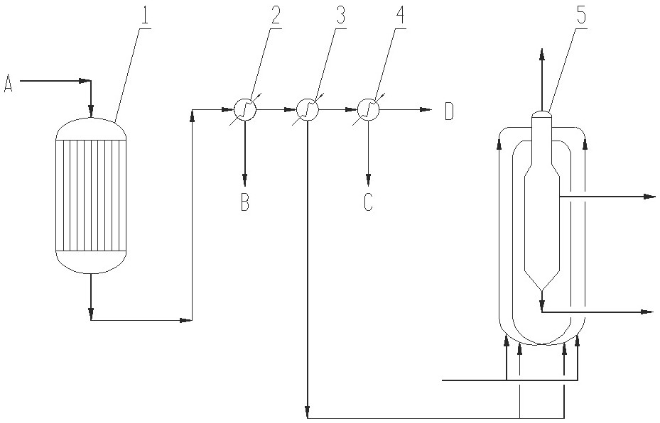 Method and device for producing hexamethylenediamine from caprolactam