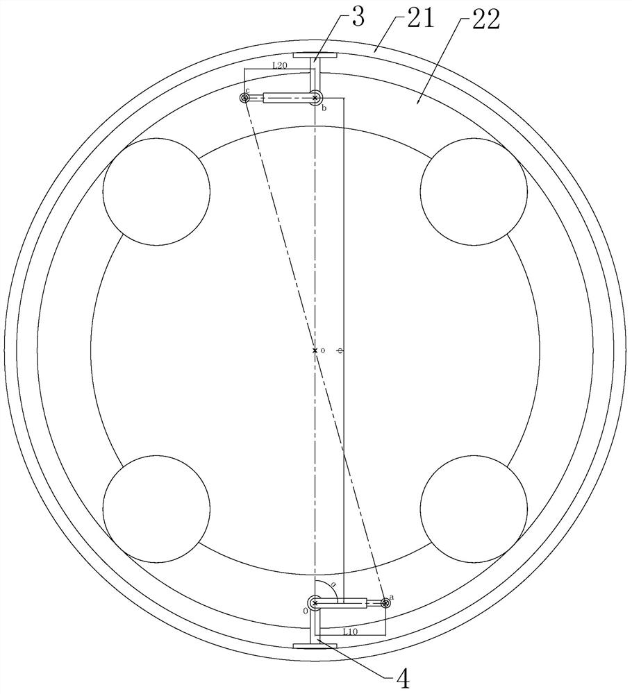 Plane displacement measuring device, plane motion equipment and using method thereof