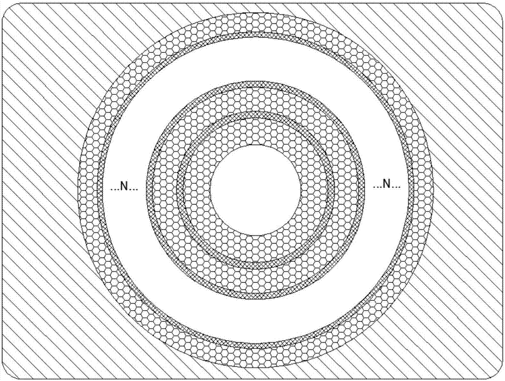 Adjustable and controllable two-dimensional thermal invisibility cloak based on multiple annular graphene layers