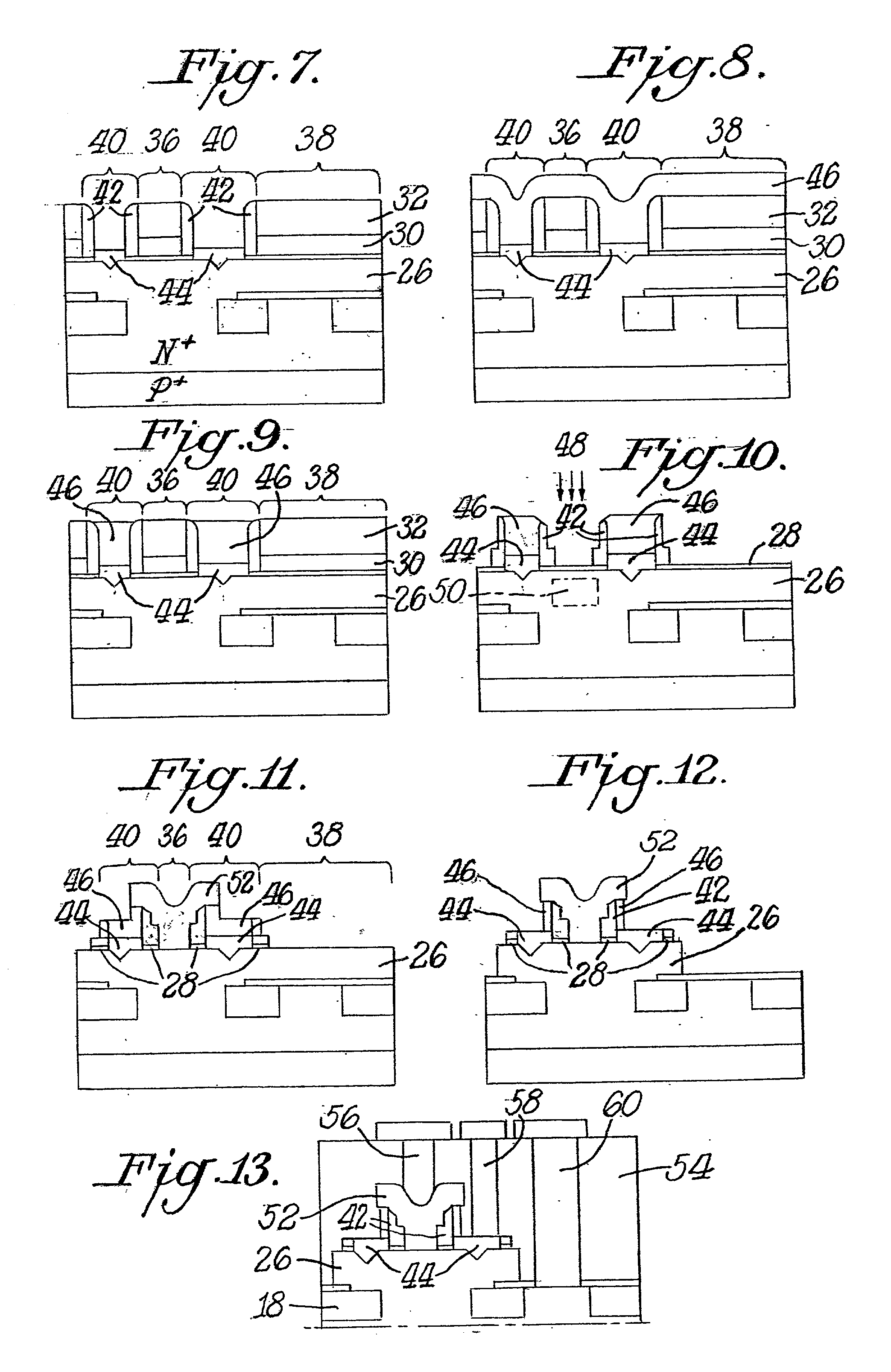Bipolar device having shallow junction raised extrinsic base and method for making the same