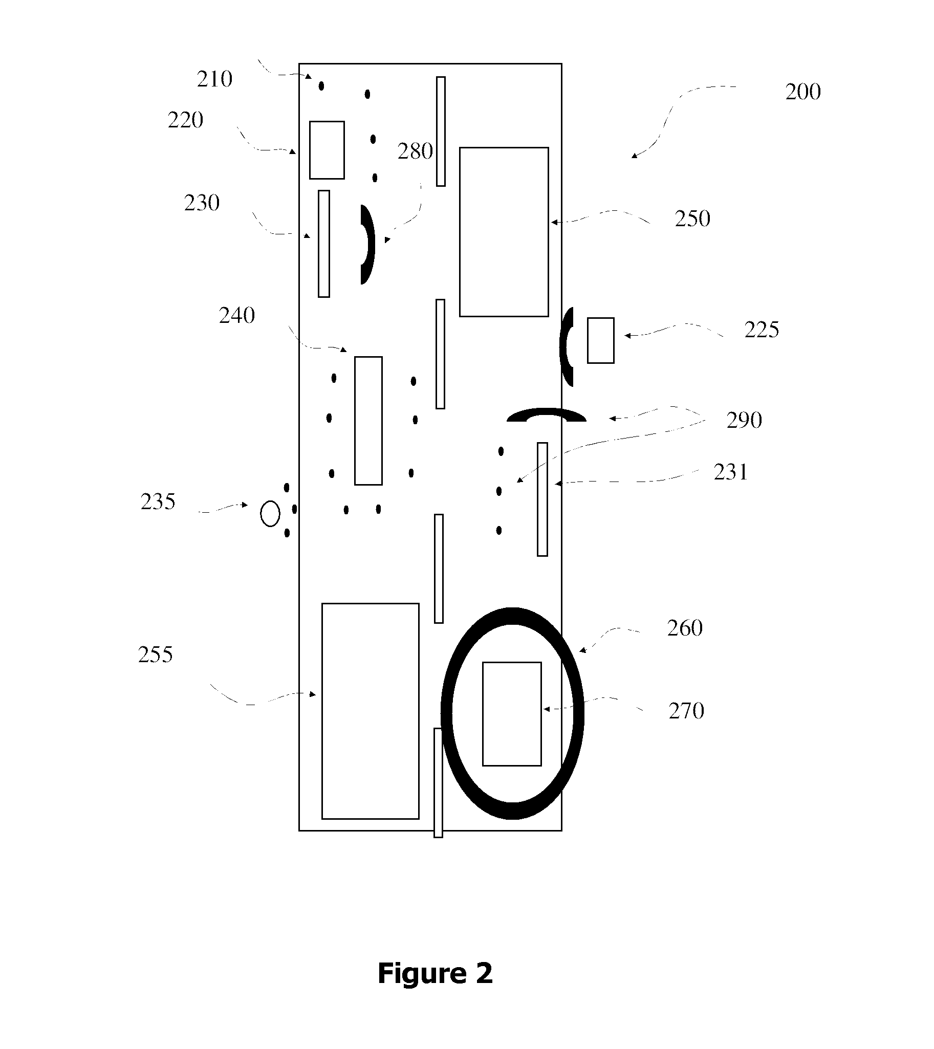 Apparatus and Method for Defining a Safety Zone for a Vehicle
