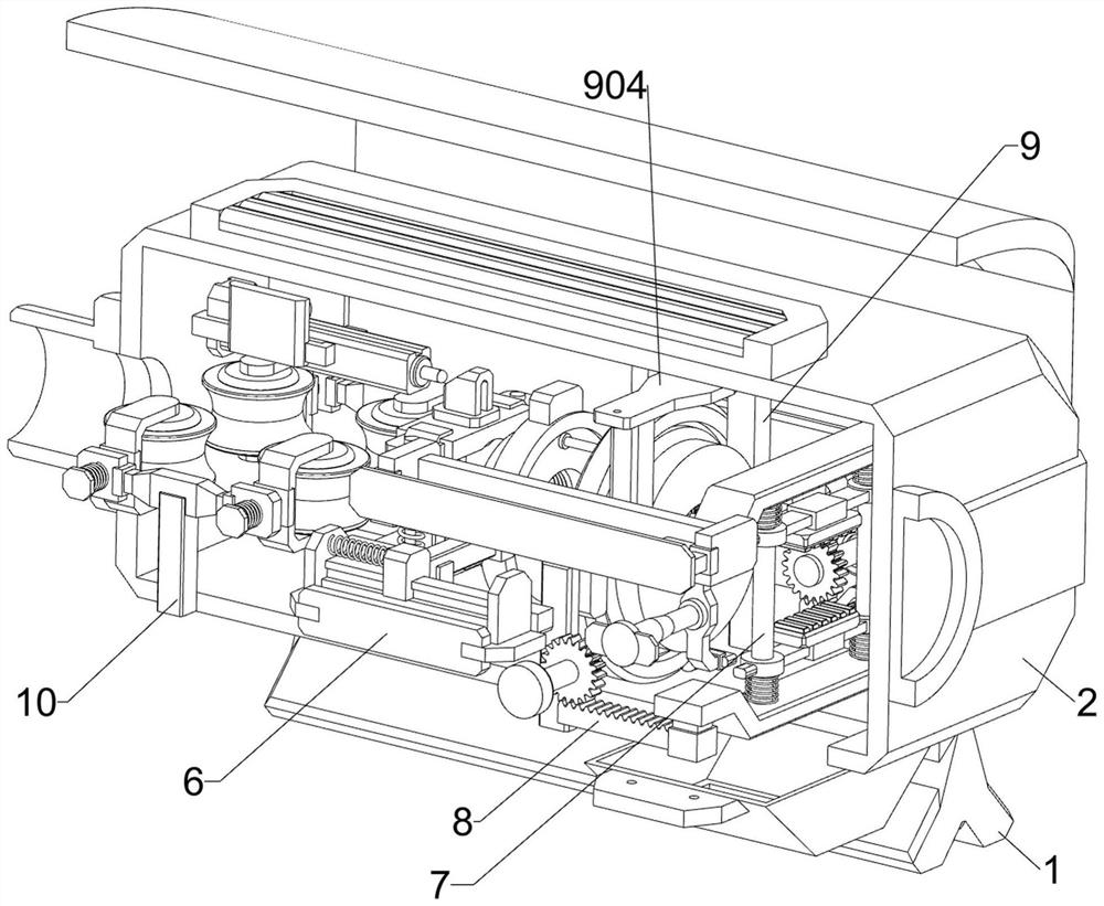 Peeling device for assembling connecting wire of electrical equipment