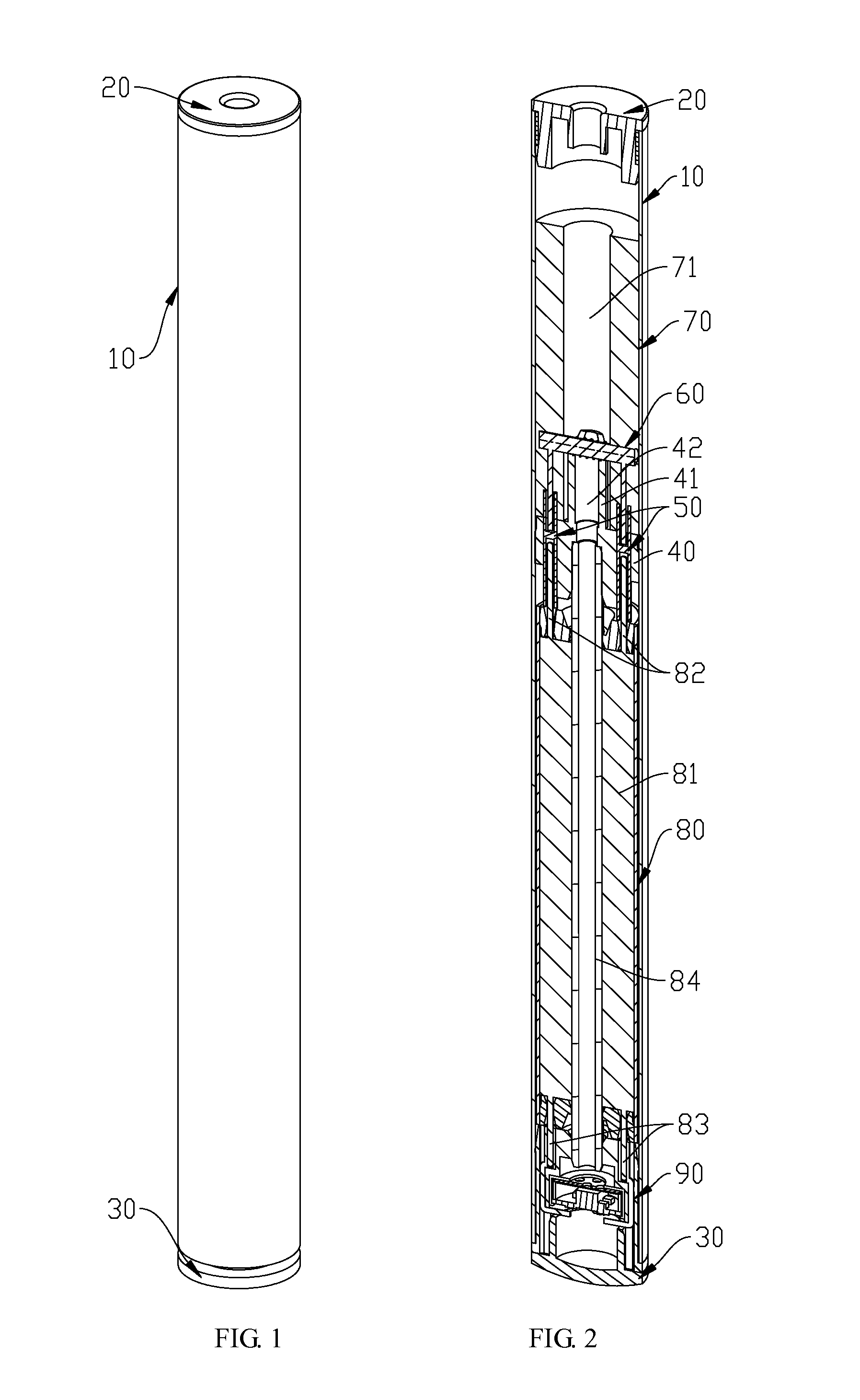 Electronic cigarette and method for assembling electronic cigarette