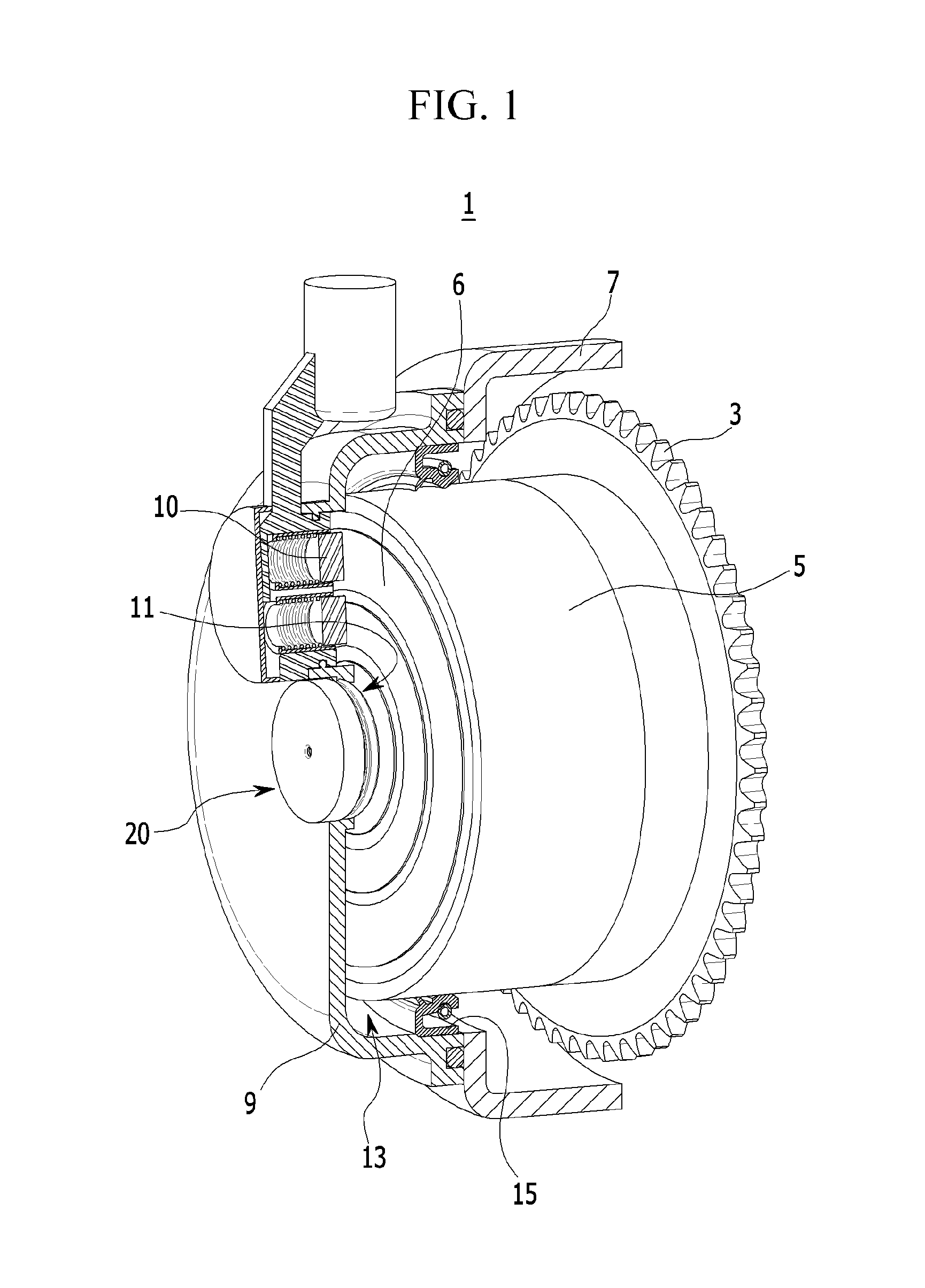 Continuously variable valve timing device