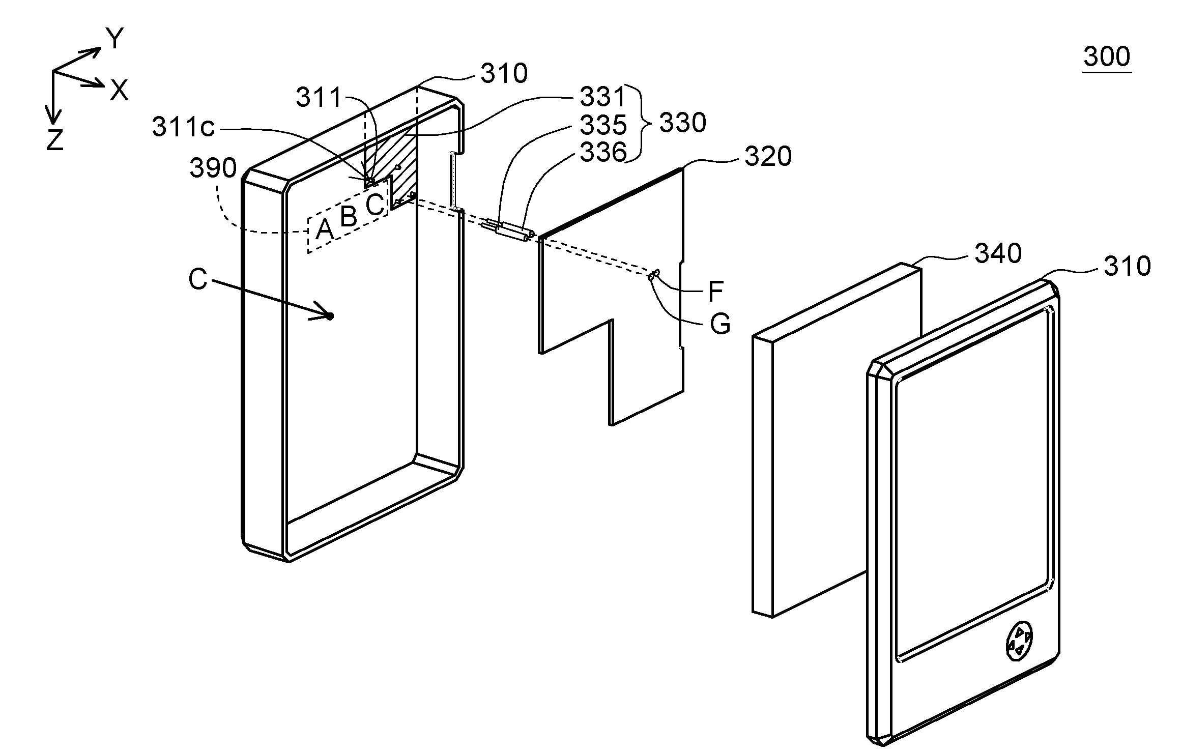 Receiving device for global positioning system and antenna structure thereof
