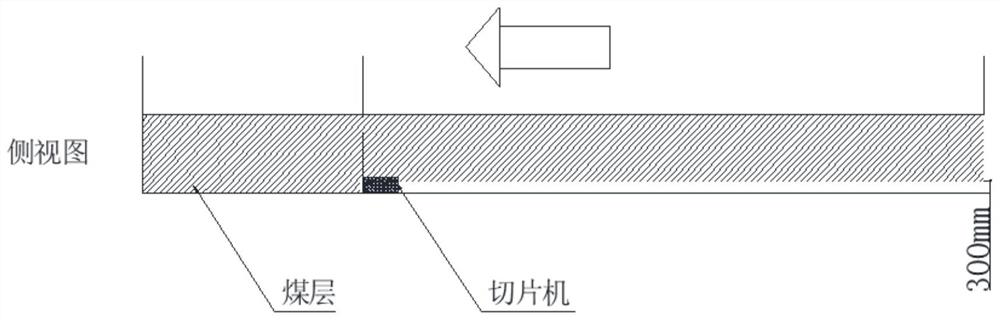 A method for pressure relief and permeability enhancement of coal seam area slices based on the principle of "mining protective layer"