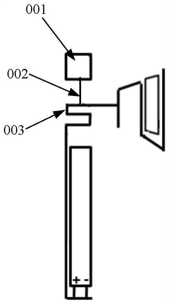 Antenna and Bluetooth wireless earphone