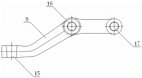 Front axle assembly of automobile drum brake